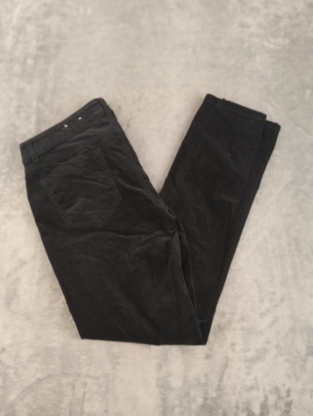 Mudd Women's Black Corduroy Straihgt Jeans Size 11 - Picture 7 of 11
